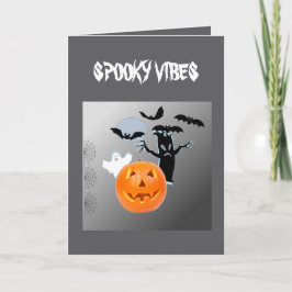 Convite Trapalhadas ao Luar com Fantasma e Abóbora