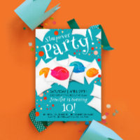 Travesseiro de Festa Sleepover Colorida Divertida