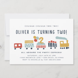 Convite Treinador Convidado Chugga Chugga Dois ・ Dois ・ Do