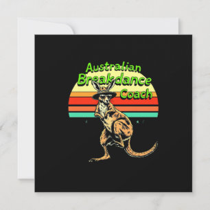 Convite Treinador em Breve Australiano Hip Hop & Break