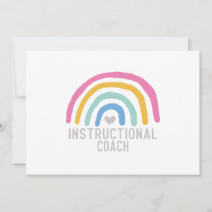 Convite Treinador Instrutivo: Arco-Íris de Aprendizado