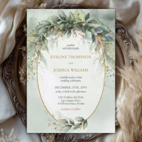 Trendy boho eucalyptus greenery gold casamento