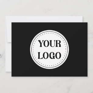 Convite Trendy na moda e marca elegante