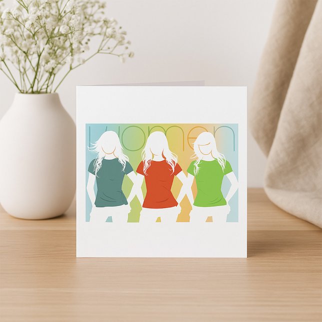 Convite Três mulheres (Criador carregado)