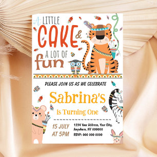 Convite Tribal de Aniversário