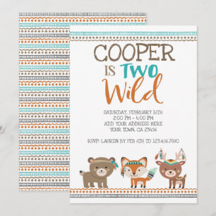 Convite Tribal Woodland