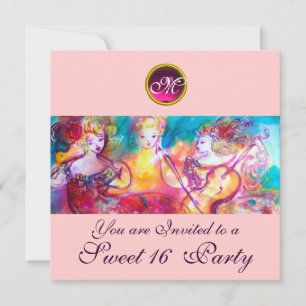 Convite TRIO HARMÔNICO CONCERTO DE PRIMAVERA, Festa de 16 