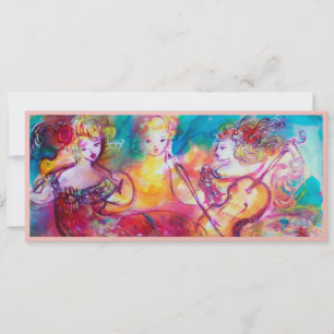 Convite TRIO HARMONY CONCERTO DE PRIMAVERA, Metálico Champ