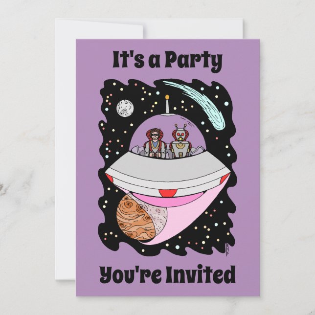 Convite Trip Galáctica Rodoviária 2018 (Frente)