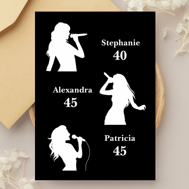 Convite Triple o divertido aniversário da junção negra min (Criador carregado)