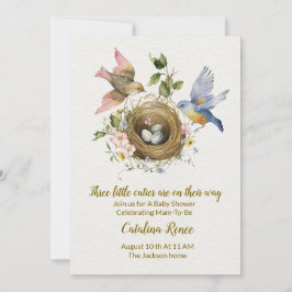 Convite Triplo o Prazer: Uma Celebração para os nossos Tri