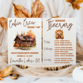 Convite Tripulação de Cabine Antes de Eu Casar! Fim de Sem