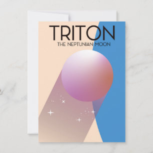 Convite Triton - A lua de Netuno