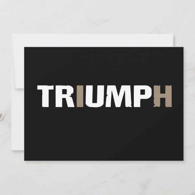 Convite Triunfo de Trump 47º Presidente dos EUA (Frente)