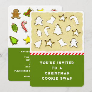 Convite Troca de Biscoitos de Natal