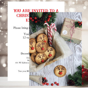 Convite Troca de Biscoitos de Natal