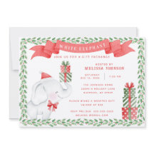 Troca de presentes de Natal com Elefante Branco