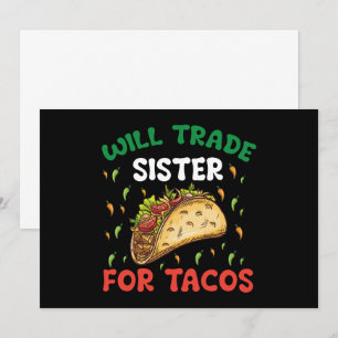 Convite Trocarei Irmã Por Tacos Festa Cinco De Mayo