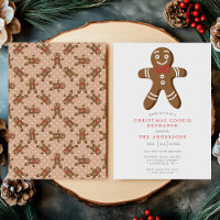 Trocas de Natal de Biscoitos de Gengibre em Forma