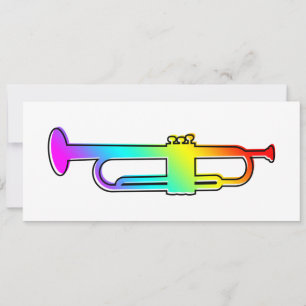 Convite trompete ímpar