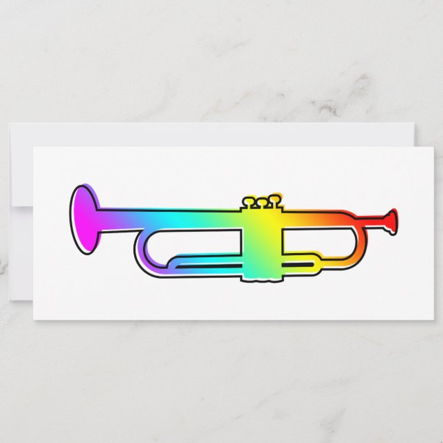 Convite trompete oddRex (Frente)