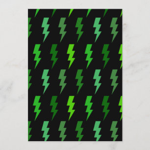 Convite Trovão de Tempestade Elétrica com Relâmpago Ver