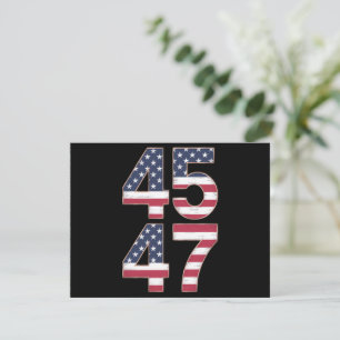 Convite Trump 2024 45 45 Vintage