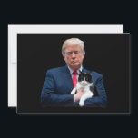 Convite Trump 2024 Cat MAGA Funny Trump Cat<br><div class="desc">Trump 2024 Cat MAGA Funny Trump Cat</div>