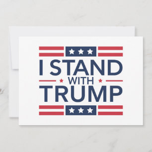 Convite Trump 2024 Eu Apoio Trump Apoio Presidente 