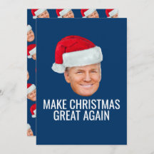 Trump com Santa Hat - Faça Excelente de Natal nova