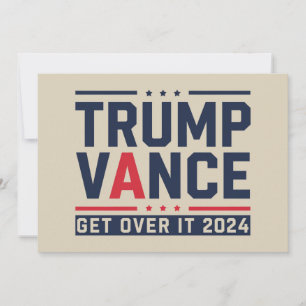 Convite Trump venceu 2024 Presidente Eleitoral Trump Vance