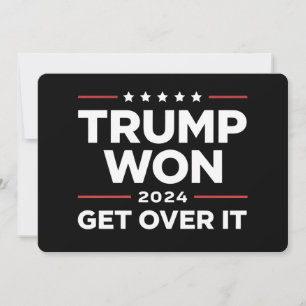 Convite Trump Venceu Aceite Isso 2024