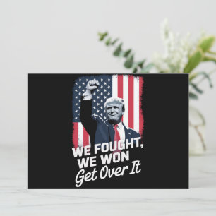 Convite Trump Venceu Supere isso Vitória de Trump 47º Pres