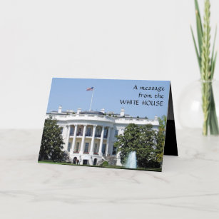 Convite Trump White House Mens Engraçado 50º aniversário