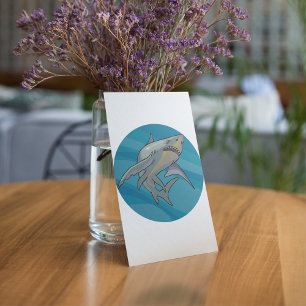 Convite Tubarão Branco do excelente