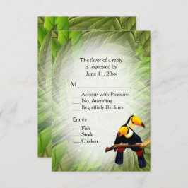 Convite Tucanos da Selva Respondam com Seleção de Prato Pr