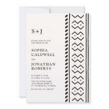 Tudo em um moderno Boho Mudcloth Casamento I