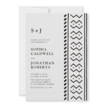 Tudo em um moderno Boho Mudcloth Casamento I