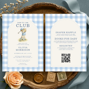 Convite Tudo em Um Novo no Clube de Golfe Urso Azul Chuvin
