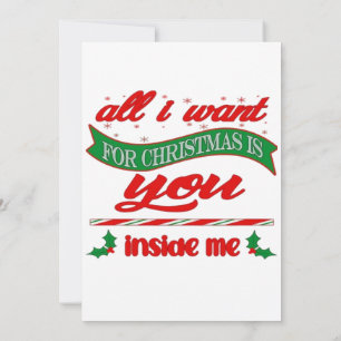 Convite Tudo o que eu quero no natal é você