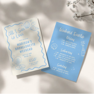 Convite Tudo o que Vejo é Amor Noiva Solteira