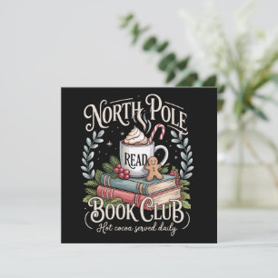 Convite Tudo Reservado para o Clube do Livro de Natal Coqu
