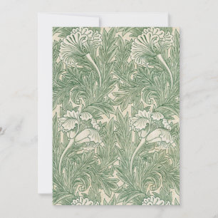 Convite Tulip Pattern (1875) Apresentada Por William Morri