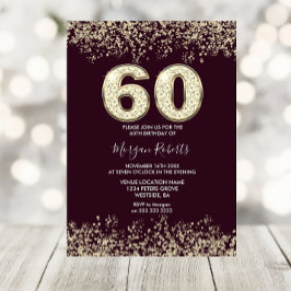 Convite Turfeiras e Dourados ou mulheres 60ª Festa de aniv