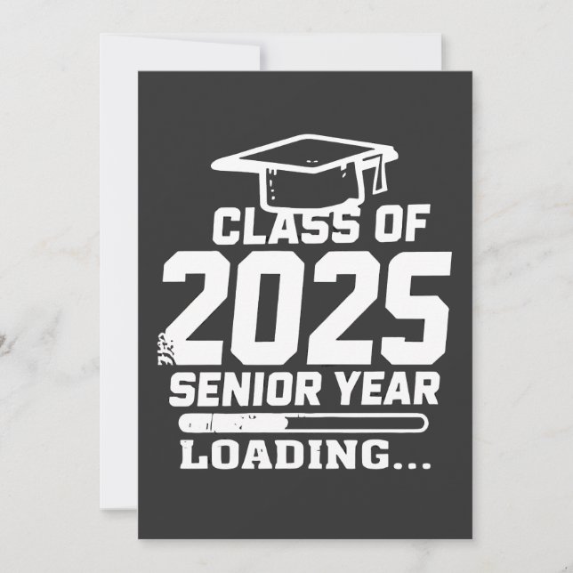 Convite Turma de 2025 Último Ano Carregando (Frente)