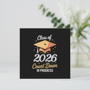 Convite Turma De 2026 Contagem Regressiva Em Andamento Per