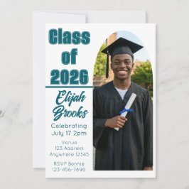 Convite Turma de Arco Imagem Graduação