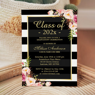 Convite Turma de Formatura da Turma de 2026 Listras Florai
