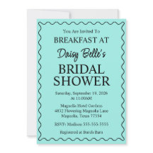 Turquesa Chá de panela Bride & Co.