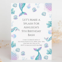 Turquesa Sereia - Festa de aniversário